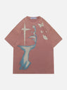 Teeonvi Twinkling Star Pattern Tee
